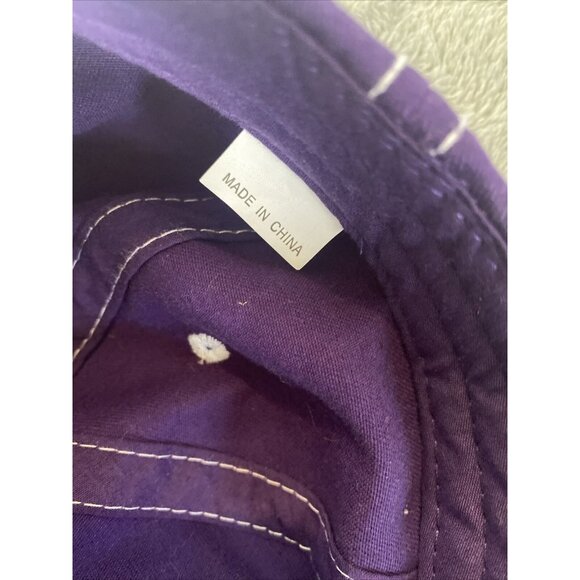 High Point University Purple strapback Hat / Ball Cap Adjustable HPU College - Picture 9 of 10